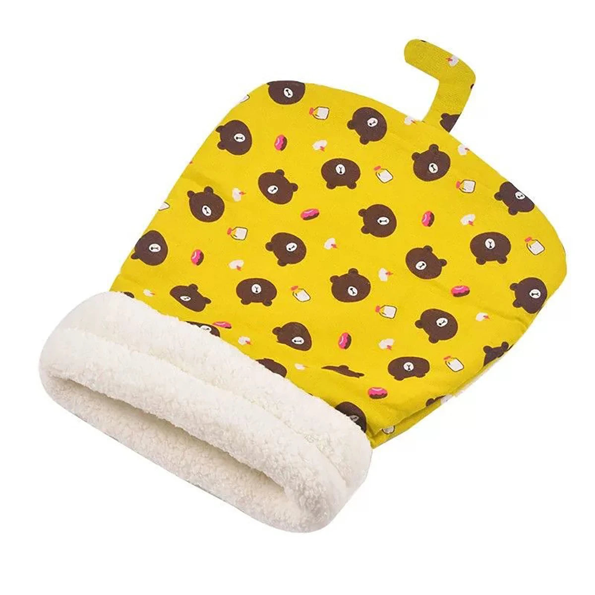 Sac de couchage jaune